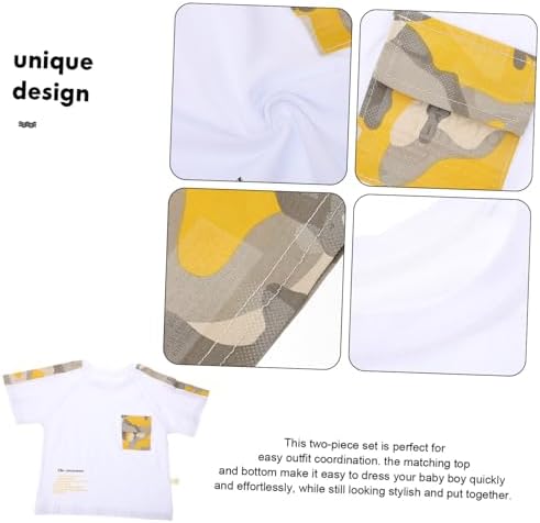 Camouflage summer outfit for boys