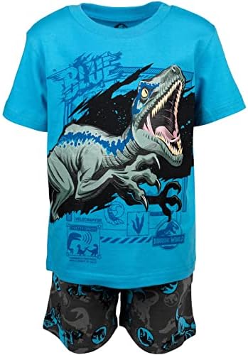 Jurassic World T-Shirt French Terry Shorts Set Big Kids