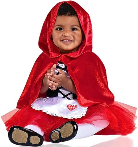Amscan Red Riding Hood Tutu Dress Cape Set - 3-6 Months