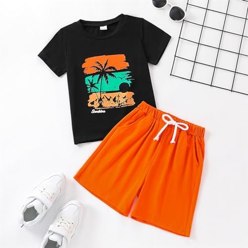 Escape to the tropics with GOLLUNERs Cool Summer Outfit for Kids