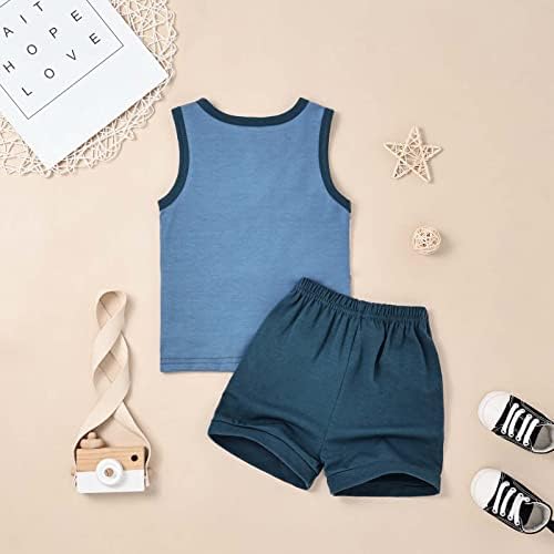 FOCUTEBB Summer T-Shirt Shorts Set for Boys
