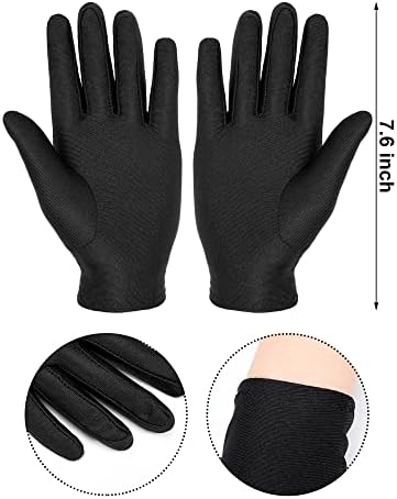 SATINIOR 6 Pairs Halloween Trick Costume Gloves for Kids Girls and Boys