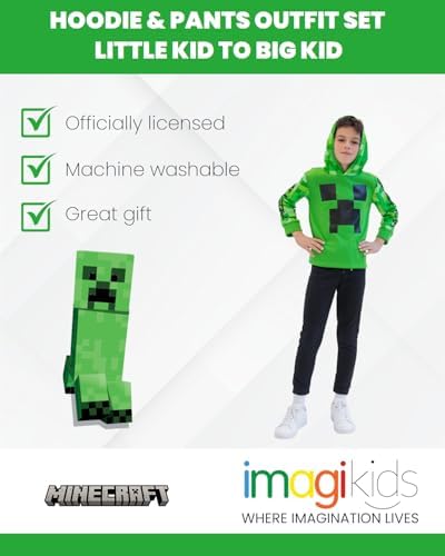 MinecraftJollyMobs Long Sleeve sweatshirt and matching pants set