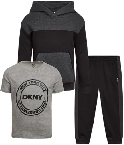 DKNY Toddler Boys Jogger Set - Comfort Style for Little Ones