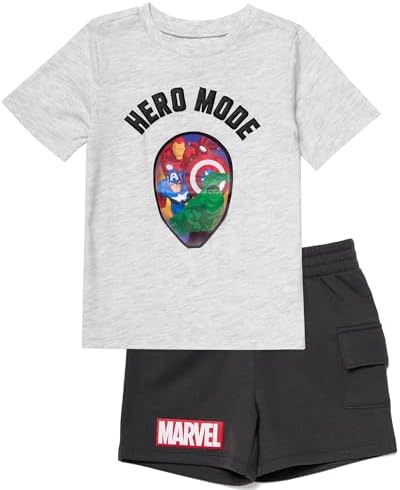 Marvel Spider-Man Boys T-Shirt Shorts Set
