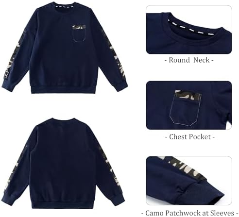 Classic Camouflage Outfit Set for Boys