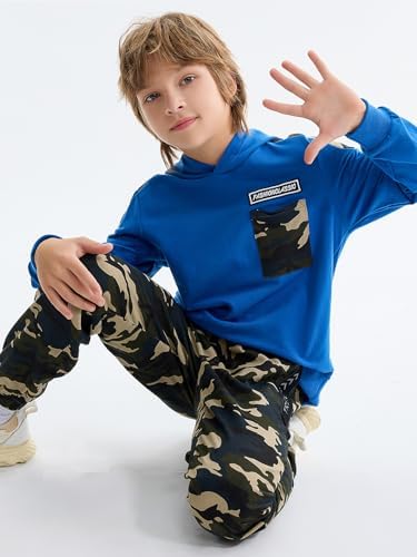 LOLANTA Camo Two-Piece Clothing Set for Boys