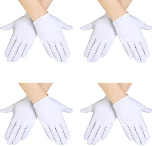 SATINIOR White Kids Gloves