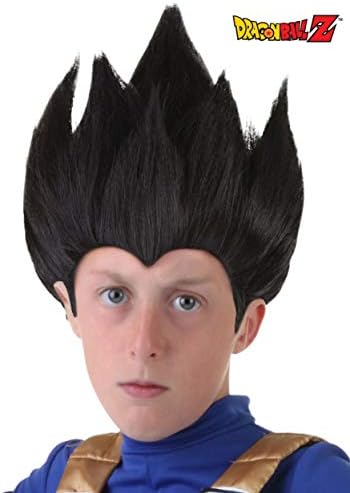 Kids Dragon Ball Vegeta Cosplay Wig with Matchstick Comb
