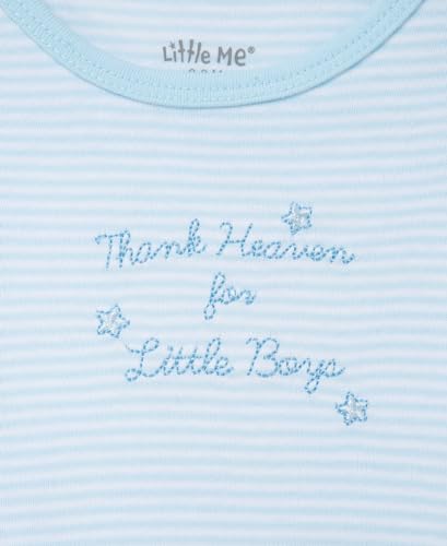 Little Me 2-Piece Nightgown Cap Set for Baby Boys