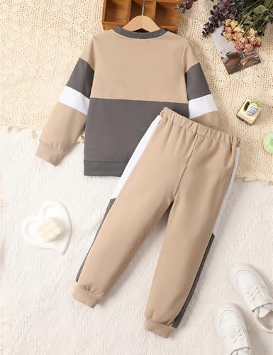Hevemexy Toddler Boys Fall Winter Set