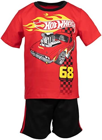 Hot Wheels Kids T-Shirt Shorts Set