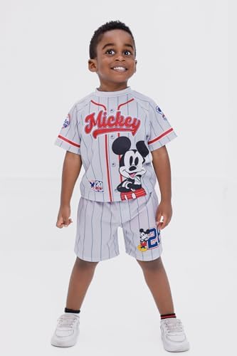 Disney Mickey Mouse Disneyland Adventure T-Shirt Shorts Set