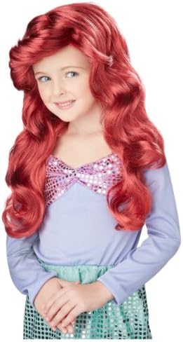 Lil Mermaid Wig for Girls - 100 Synthetic