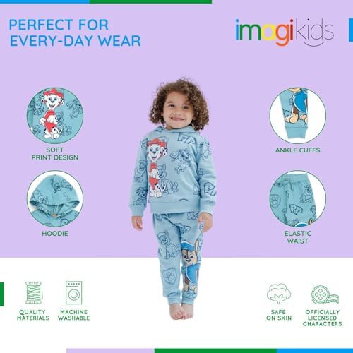 Nickelodeon Paw Patrol Cozy Fleece Overalls