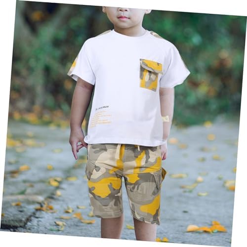 LIFKOME Boys Summer Outfit Set - Trendy Comfortable