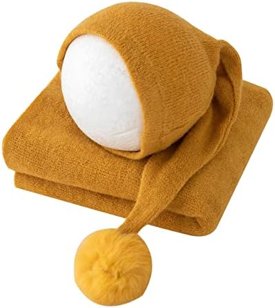 Vemonllas Baby Fun Interactive Sleepy Hat Fabric Wrap Blanket Prop Set