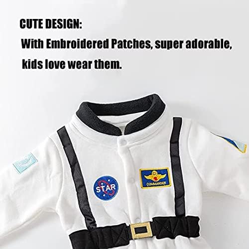 Baby Astronaut Costume Toddler Romper Halloween Daily and Cosplay