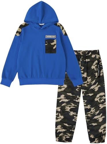 LOLANTA Camo Two-Piece Clothing Set for Boys