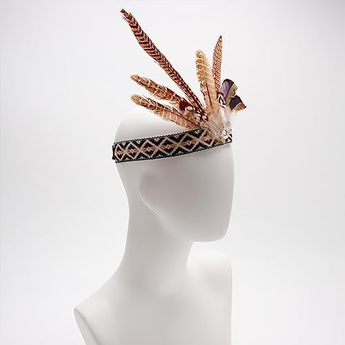 Feather Headband Accessories - Handmade Chief Costume
