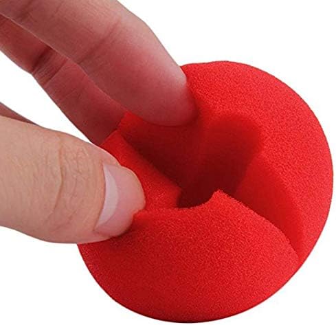 30PCS 2x2 Red clown nose Halloween Christmas costumes