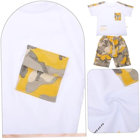 Holibanna Camouflage Boys Summer Outfit Set - Playtime Casual