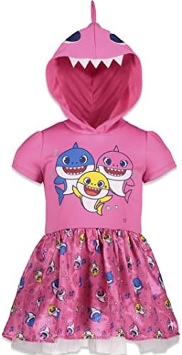 Cute Fun Pinkfong Baby Shark Dress for Kids Mommy Daddy Shark Costume