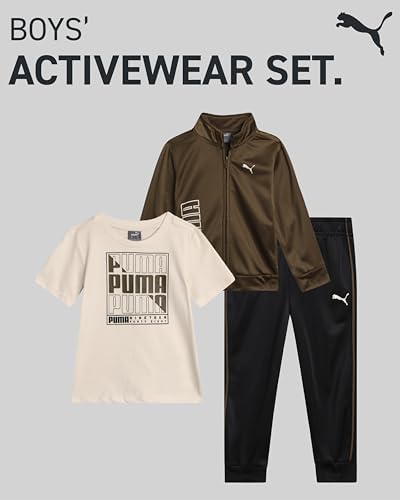 PUMA 3-Piece Toddler Boys Activewear 12M-4T Set