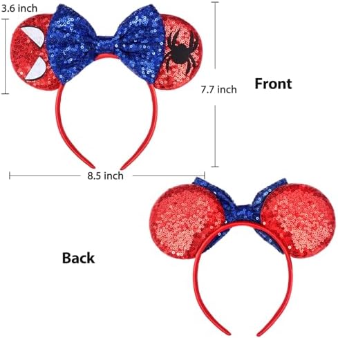 UNSPAZ Spider Ears Headband for Kids and Adults