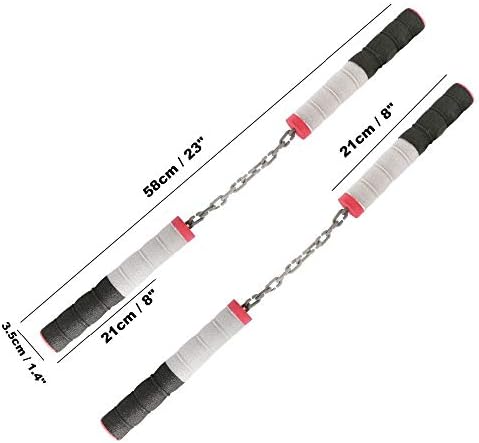 Liberty Imports Ninja Foam Nunchucks - Kids PretendWeapons 2 Pairs