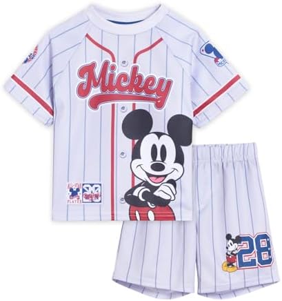 Disney Mickey Mouse Disneyland Adventure T-Shirt Shorts Set