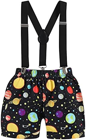 Spacesuit for Baby Boys First Birthday Party Outfit with Cake Smash