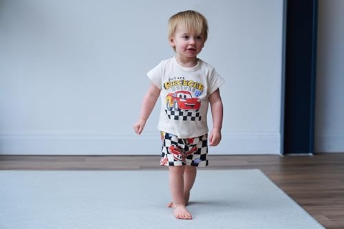 Disney Baby T-Shirt and French Terry Shorts Outfit Set
