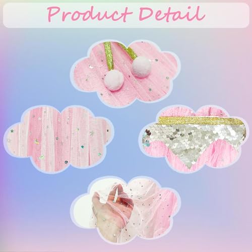 ADCARE Princess Cape Set for Girls appraisal Kids Halloween Party Dressing Up