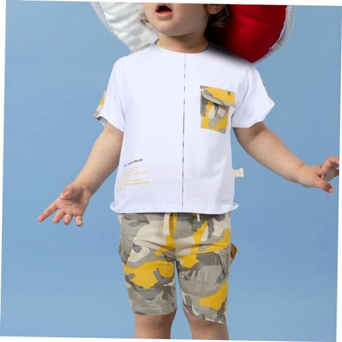 LIFKOME Boys Summer Outfit Set - Trendy Comfortable