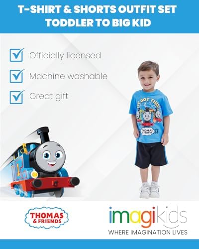 Thomas Friends Fun T-Shirt and Shorts Set for Kids