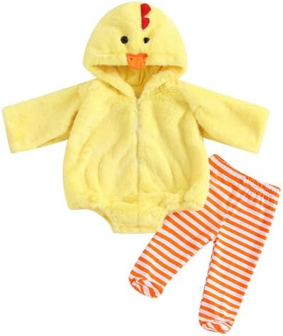 Toddler Halloween costumes - Duck or Chick costume for babies