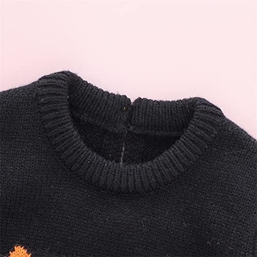 My First Halloween Outfit Baby Boy Girl Knit Jumpsuit with Hat