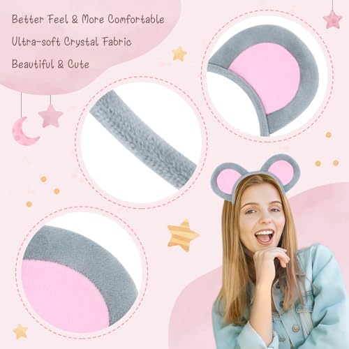 MG House Mouse Ear Headband Perfect for Halloween Cosplay