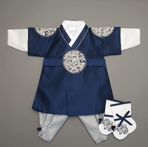 OUJIN I Korean Boy Hanbok 100 Days to 15 Years Traditional Dress