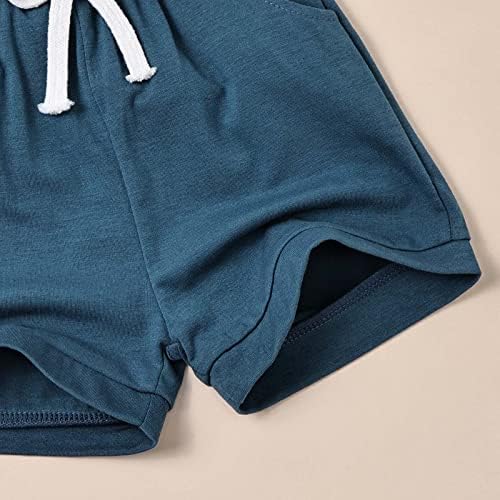 FOCUTEBB Summer T-Shirt Shorts Set for Boys