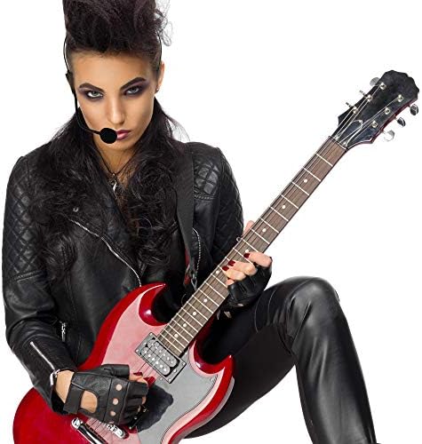 Skeleteen Rockstar Headset - Michael Jackson Mic and Headphones Prop