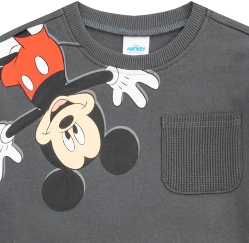 Disney Mickey Mouse Boys Fleece Set for Toddler to Big Kids