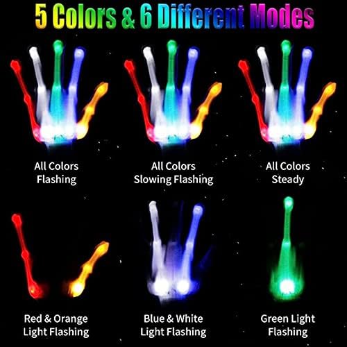 Bright Faultless LED Gloves for Kids 6-12
