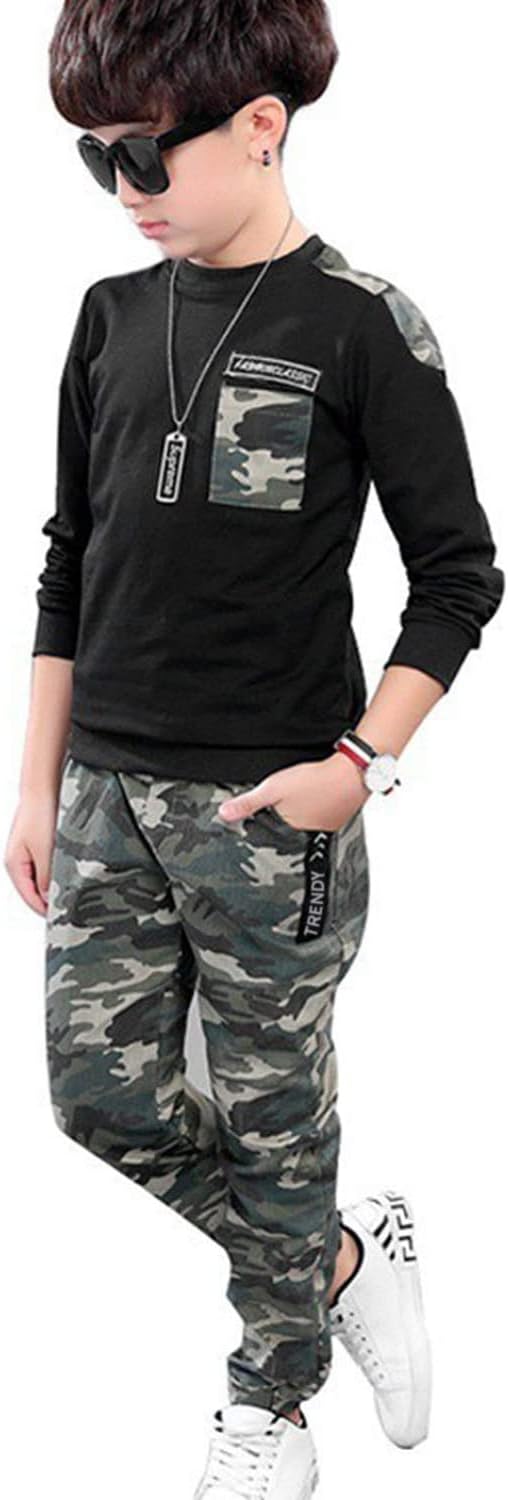 Perfect Boys Camouflage Outfit for 4-12 Year Olds