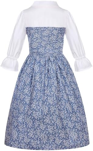SIZGAROOT Colonial Costume for Girls