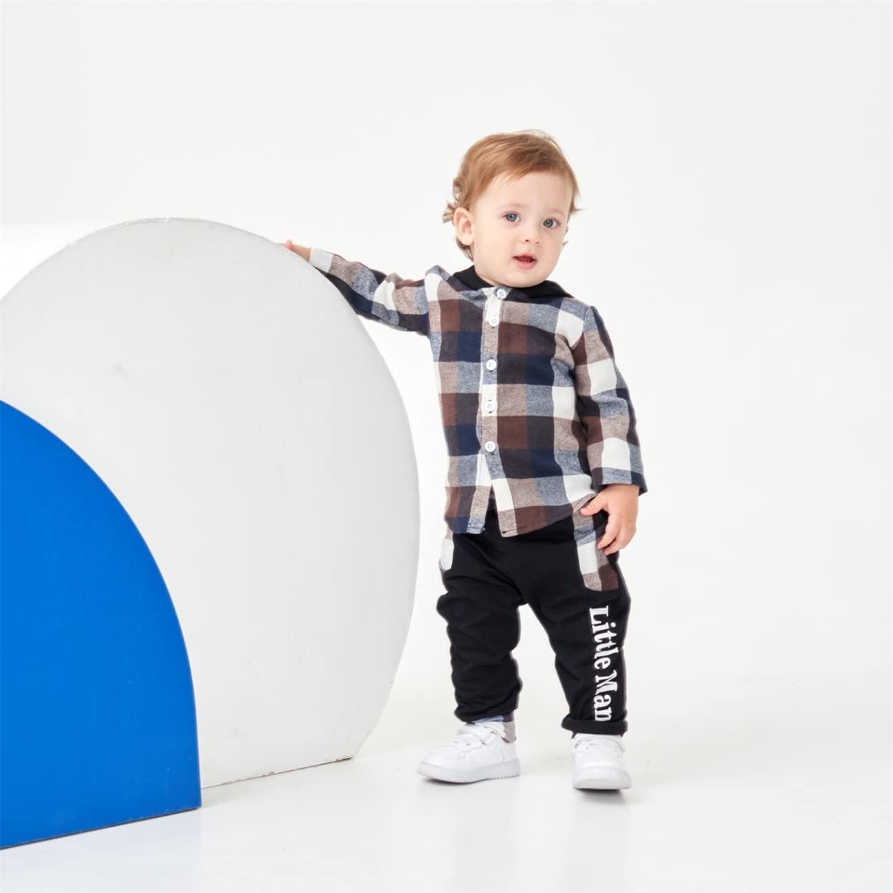 Axumity Toddler Plaid Panel Outreach Set