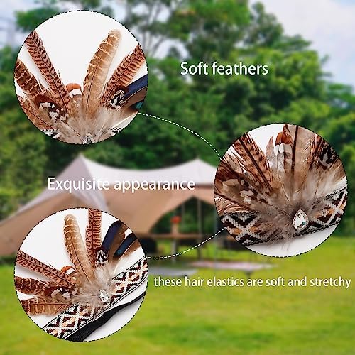 Feather Headband Accessories - Handmade Chief Costume