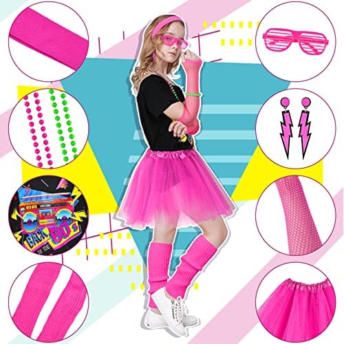 1980s Party Accessories for Girls Retro Cosplay costumes 80s theme