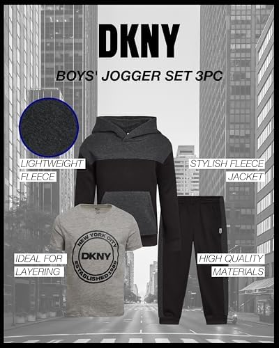 DKNY Toddler Boys Jogger Set - Comfort Style for Little Ones
